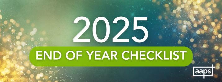 Decorative Graphic with twinkle lights and a greenish-blue background